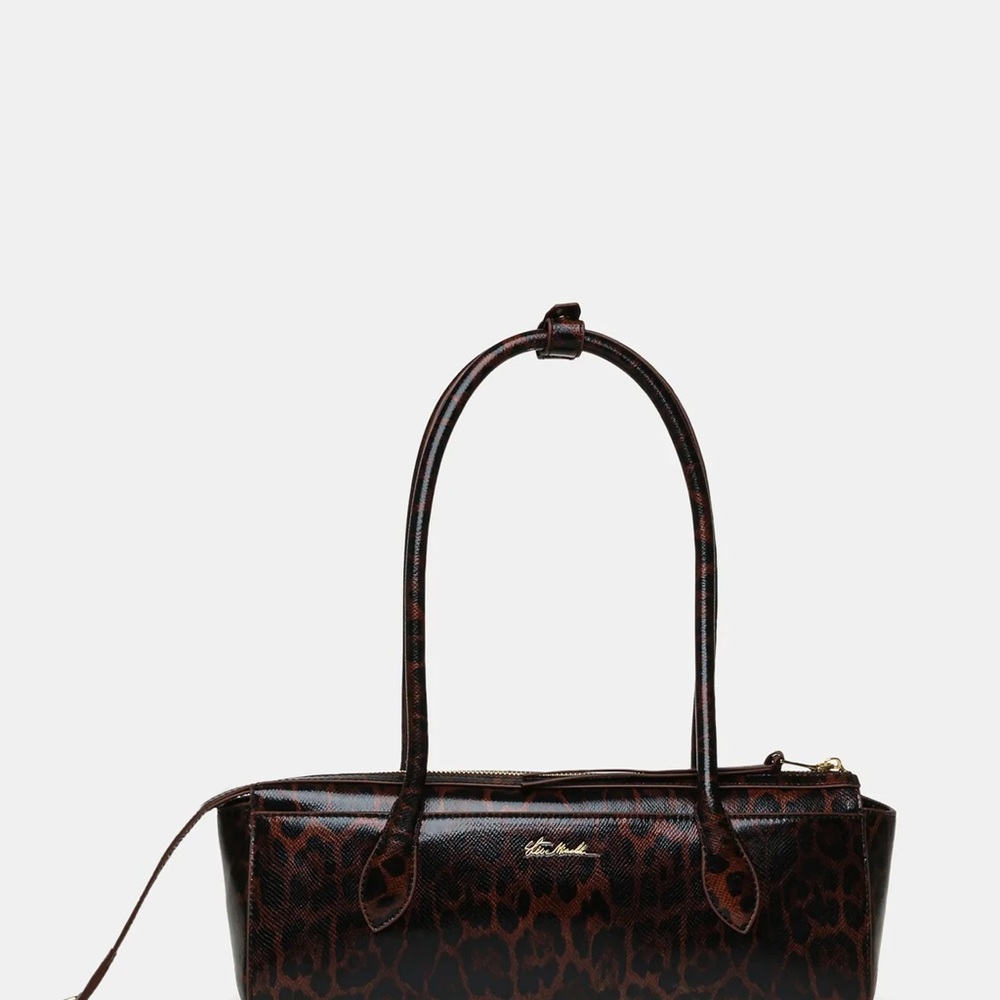 Steve Madden Brown Leopard Shoulder Bag